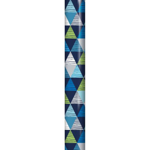 Picture of TRIANGLE PATTERNED WRAPPING ROLL 70CM X 2.5M